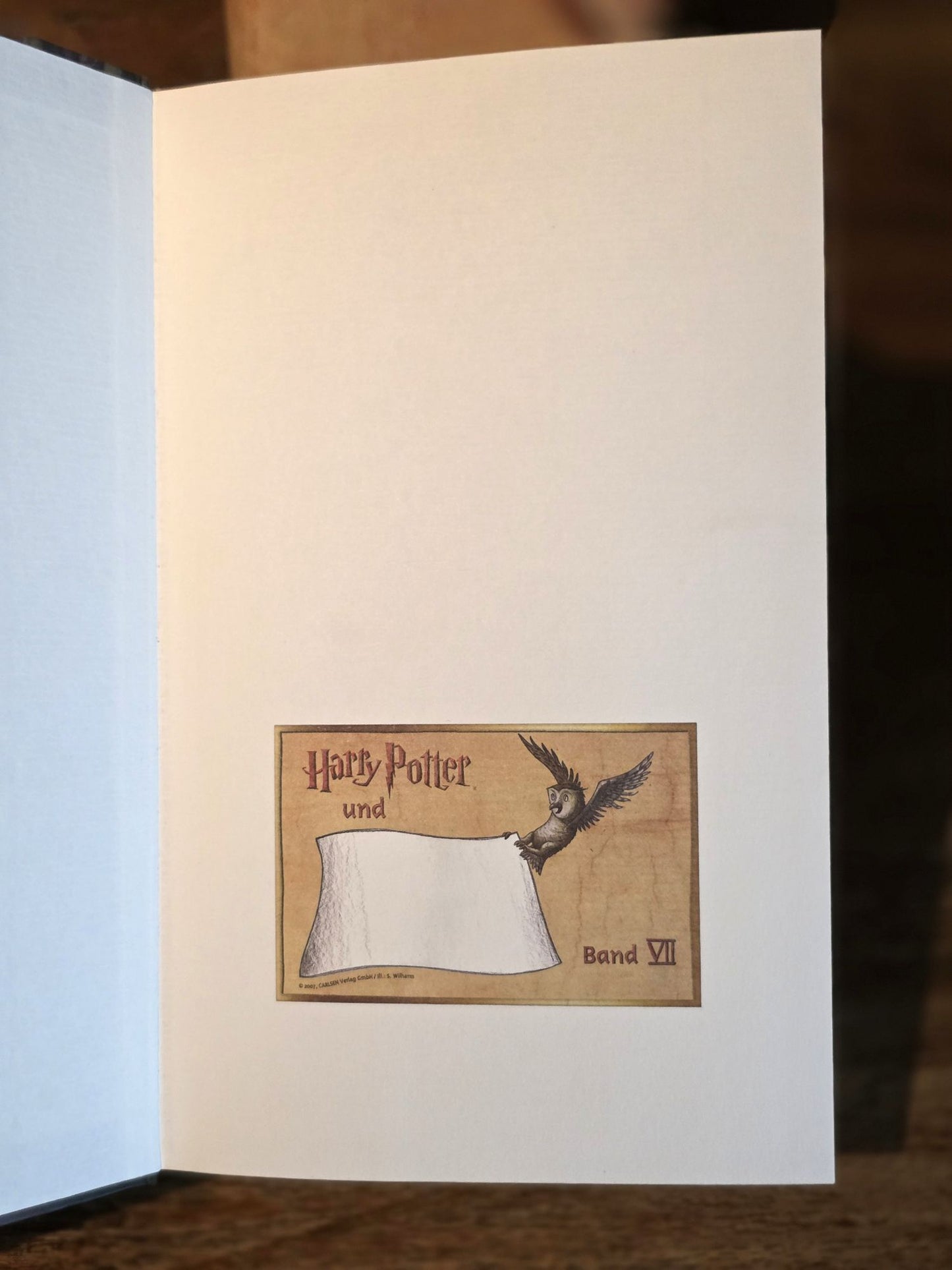 Scarce German Bookseller Limited Edition of the Last Three Harry Potter Books - Unique Books and Dust Jackets