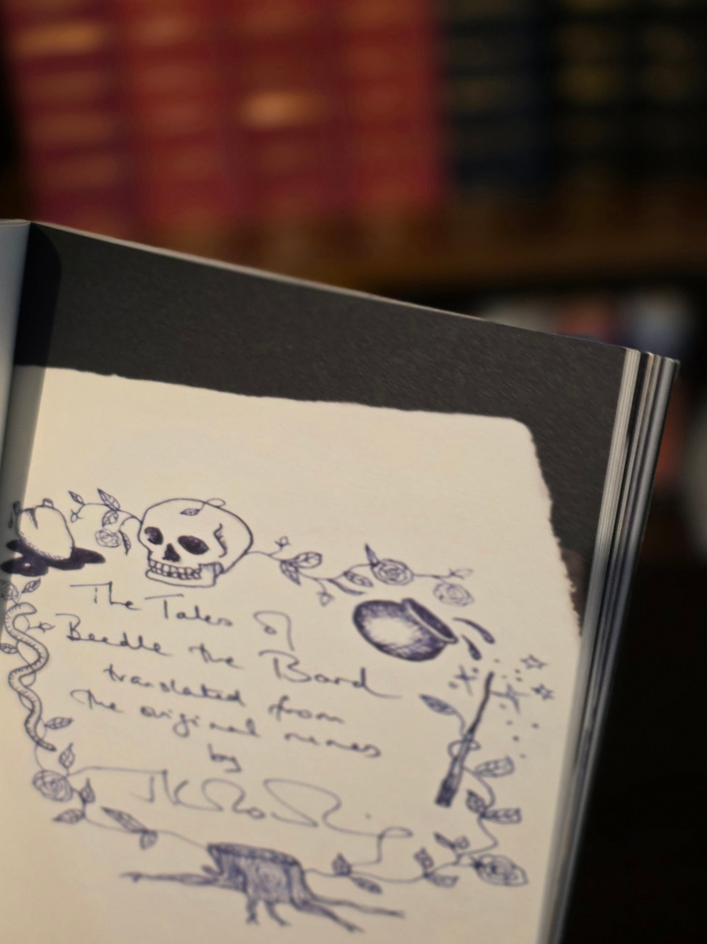 The Tales of Beedle the Bard, a Collection of Wizarding Fairy-Tales Sotheby’s 2007 Auction Catalogue