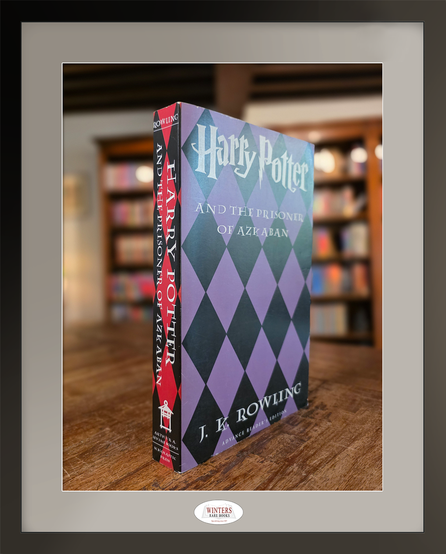 Near pristine Advanced Reader Copy (ARC) of Harry Potter and the Prisoner of Azkaban - US edition