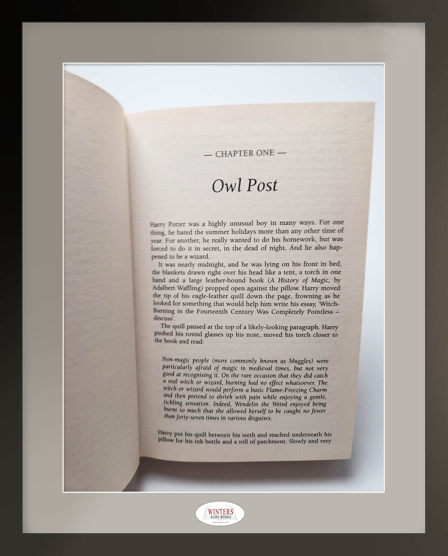 Harry Potter and the Prisoner of Azkaban - First Edition, First printing, Second State