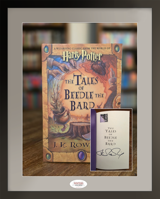 The Tales of Beedle the Bard first US printing signed