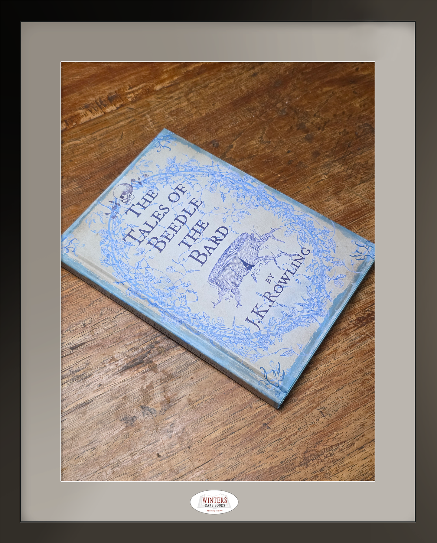 The Tales of Beedle the Bard – Signed on an extremely scarce Beedle the Bard bookplate