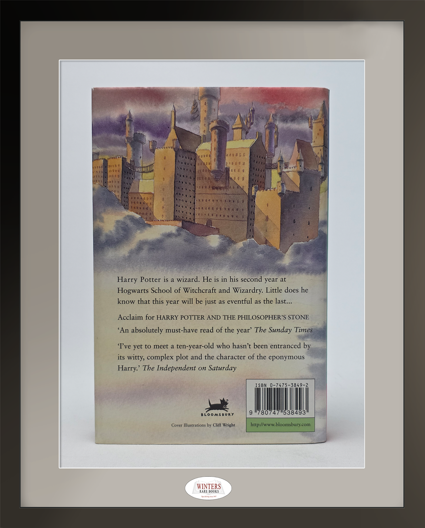 Harry Potter and the Chamber of Secrets – 1st Edition, 7th Printing