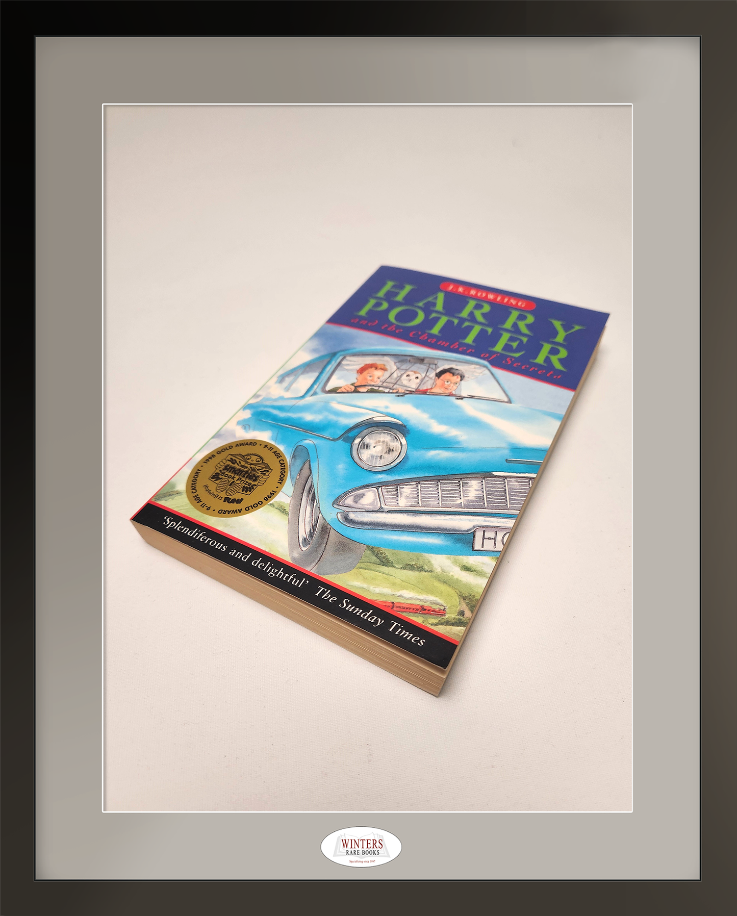 Harry Potter and the Chamber of Secrets – Pristine signed First Edition, First Printing