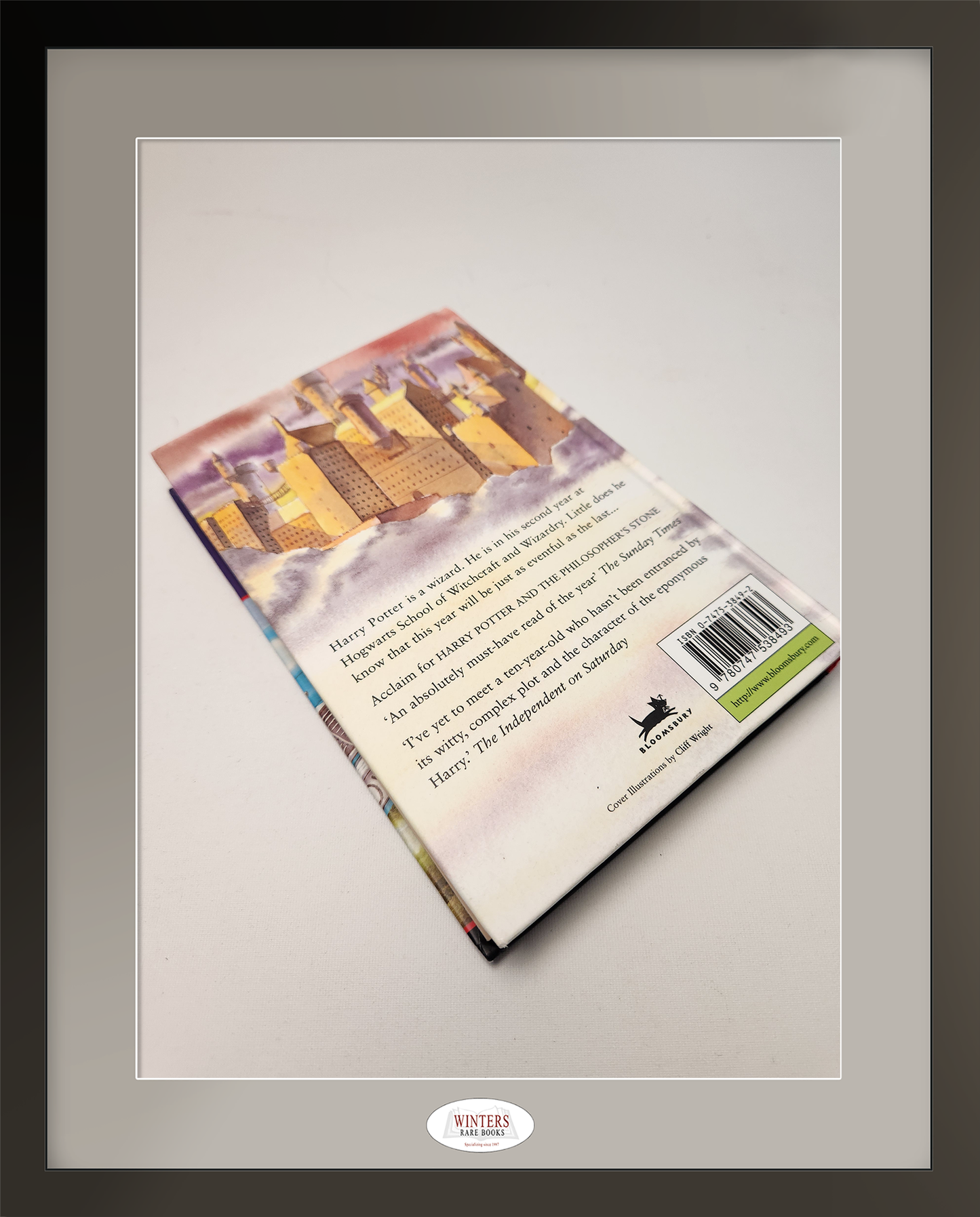 Harry Potter and the Chamber of Secrets - 1st Edition, 8th Printing