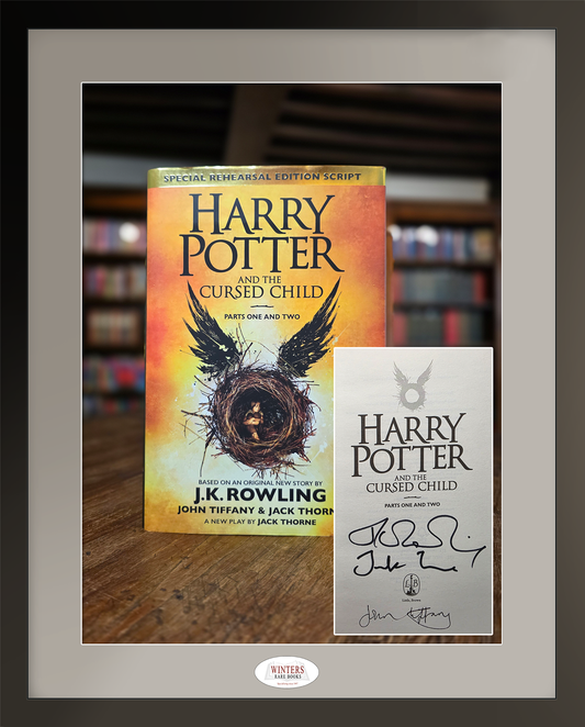 Harry Potter and the Cursed Child signed by Authors