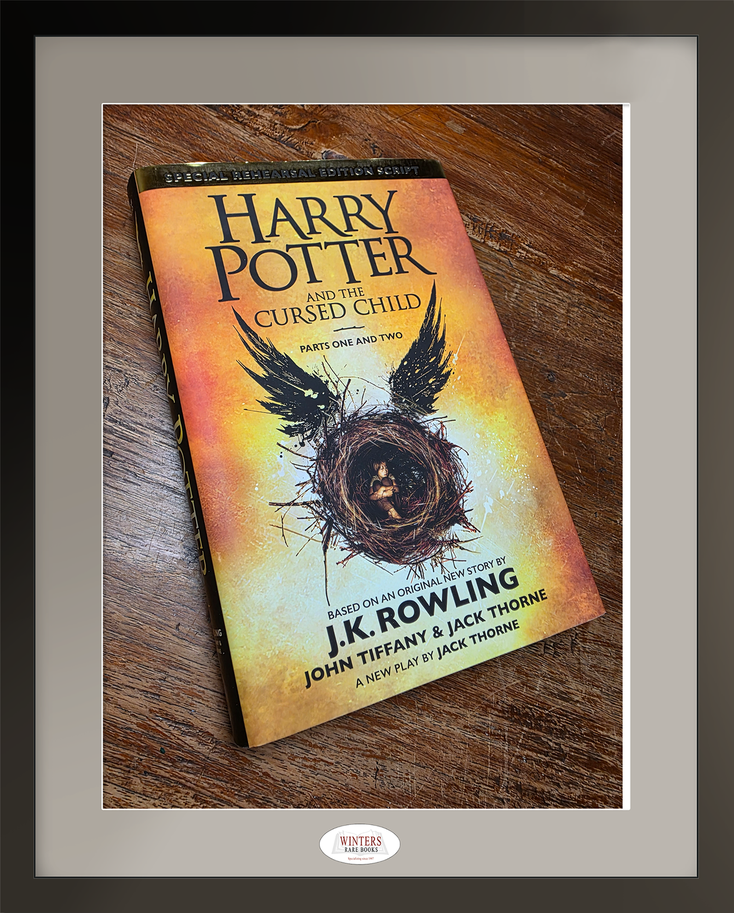 Harry Potter and the Cursed Child – Signed by J.K. Rowling, John Tiffany & Jack Thorne