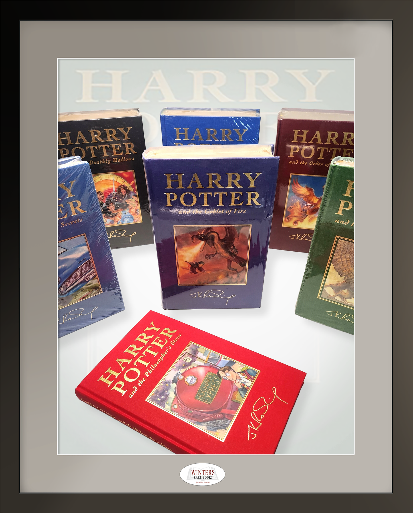 Harry Potter DELUXE set first printings
