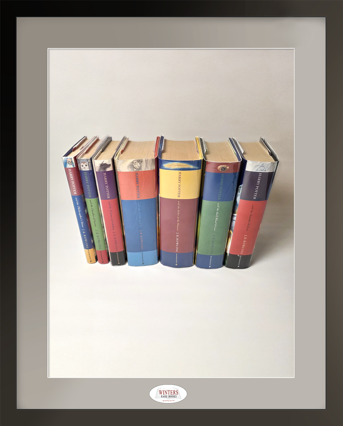 The Harry Potter series – Full set original Hardback first editions