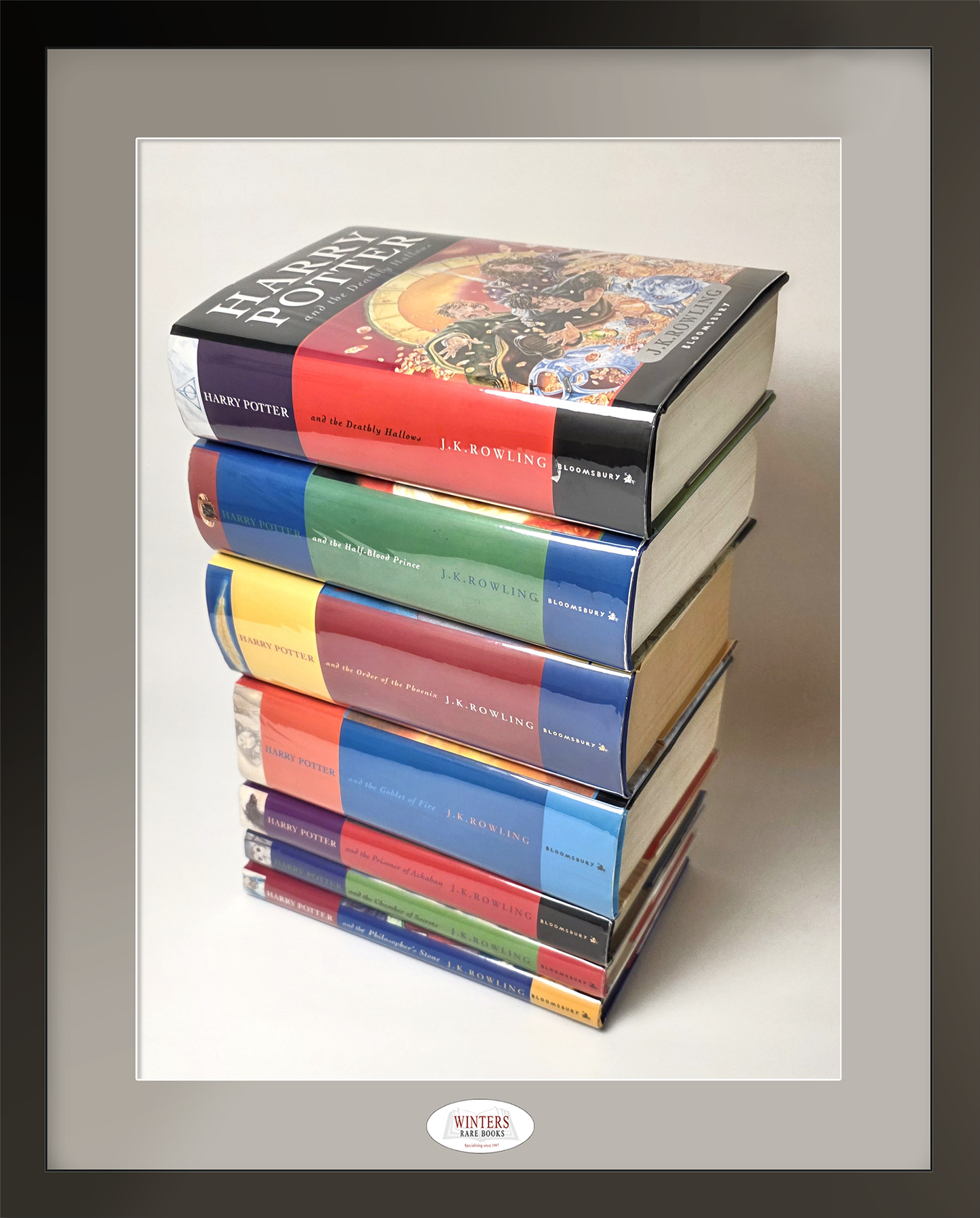 The Harry Potter series – Full set original Hardback first editions