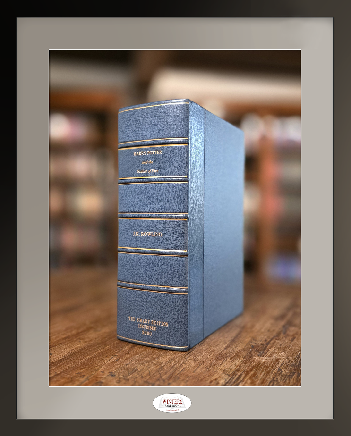 Harry Potter and the Goblet of Fire – Ultra-rare (1/1) inscribed first Ted Smart edition, first printing