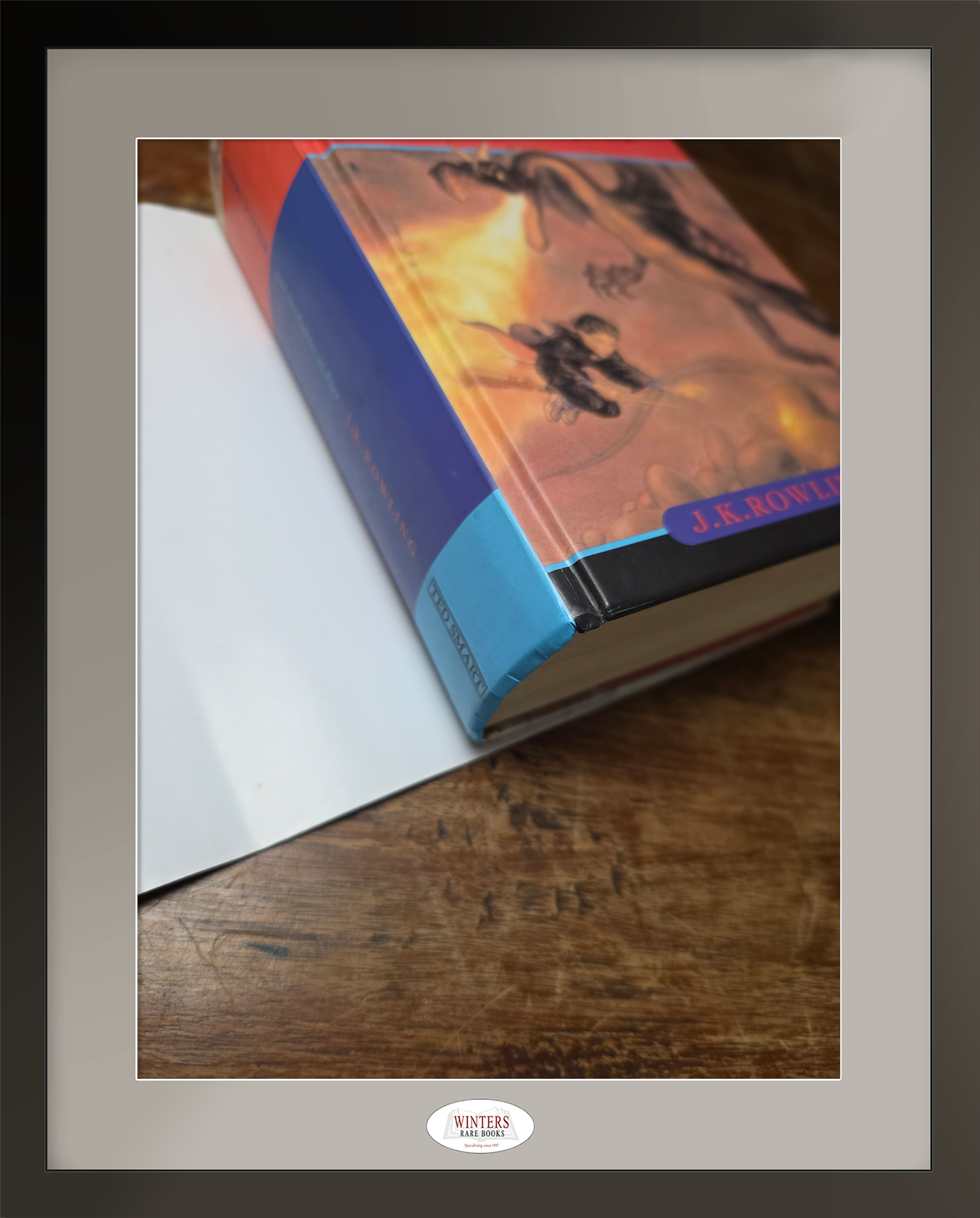Harry Potter and the Goblet of Fire – Ultra-rare (1/1) inscribed first Ted Smart edition, first printing