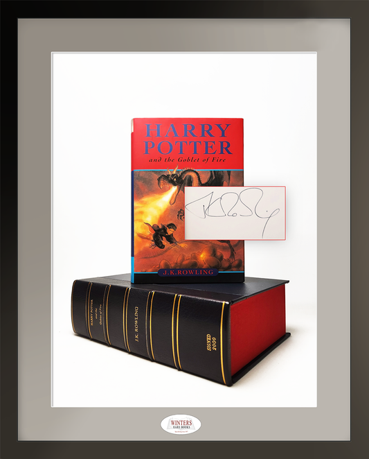 Canadian signed first printing Goblet of Fire