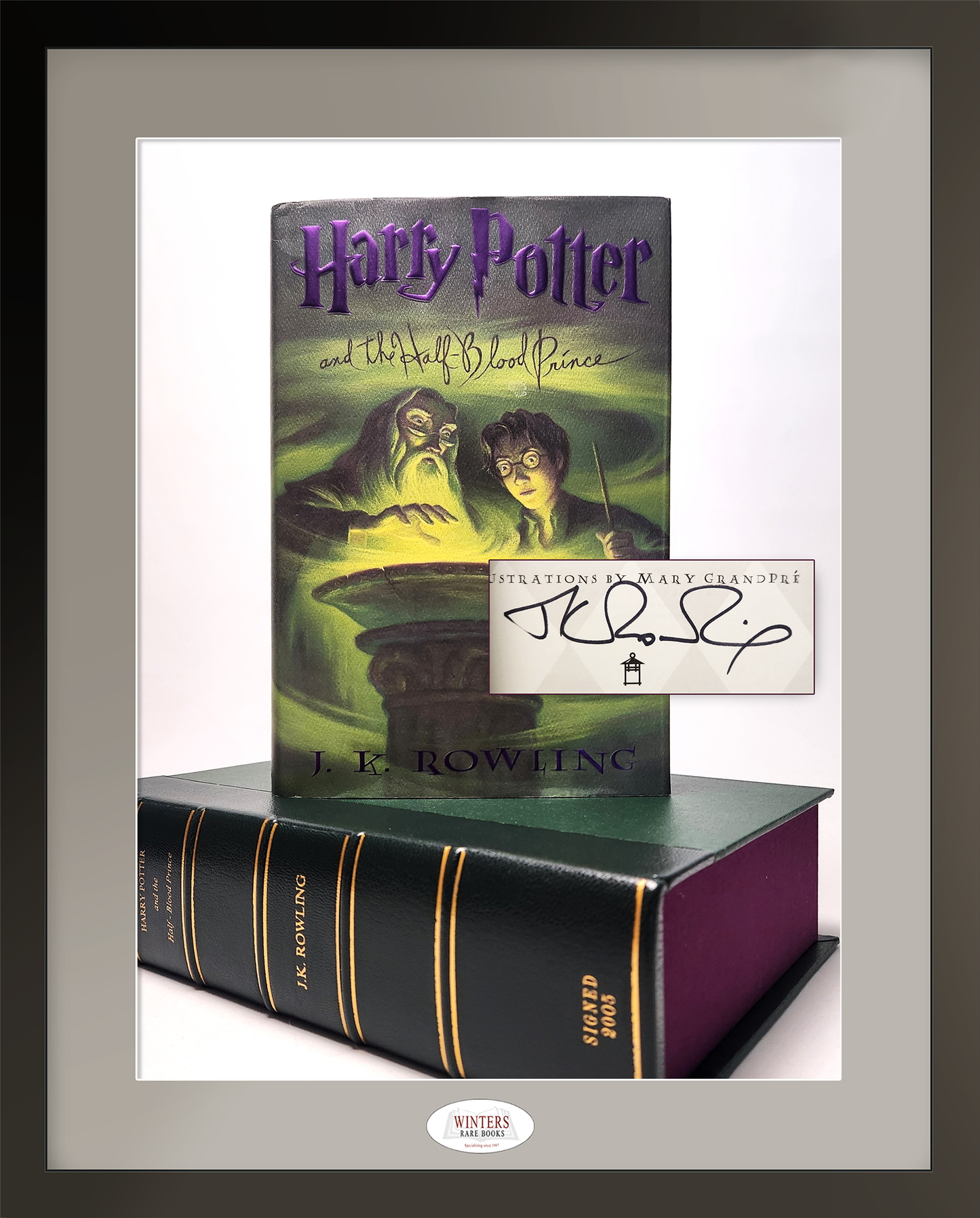Harry Potter and the Half-Blood Prince signed USA edition