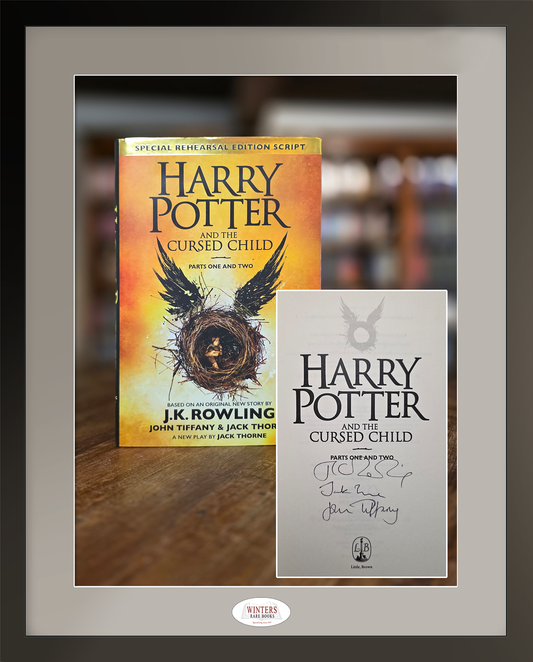 Harry Potter and the Cursed Chld First printing signed