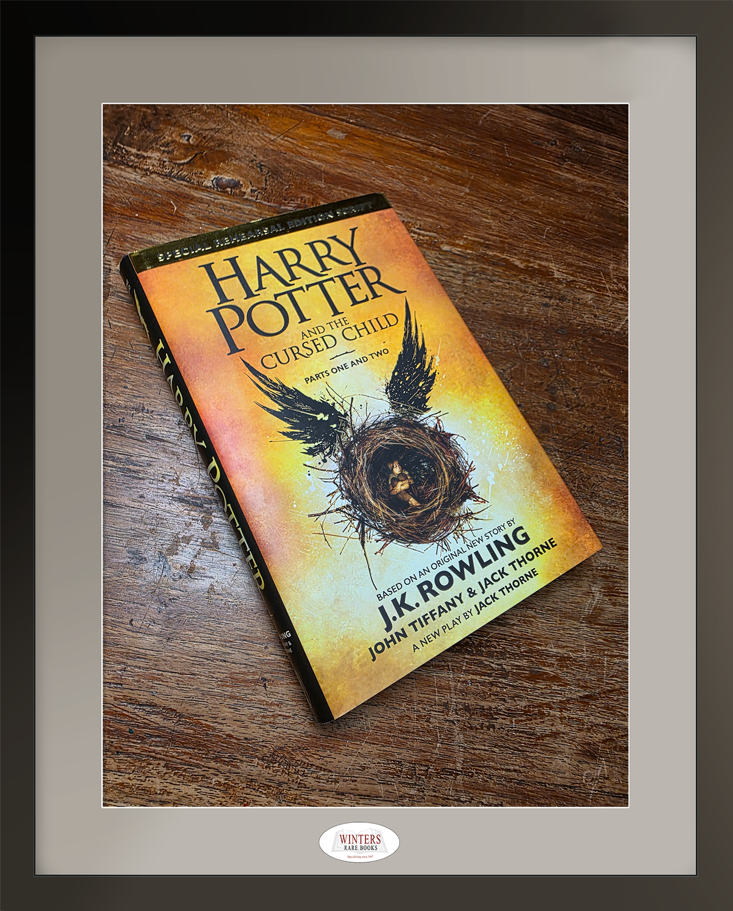 Harry Potter and the Cursed Child- EXTREMELY RARE TRIPLE-SIGNED COPY