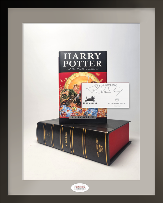 Signed original Canadian edition Harry Potter and the Deathly Hallows