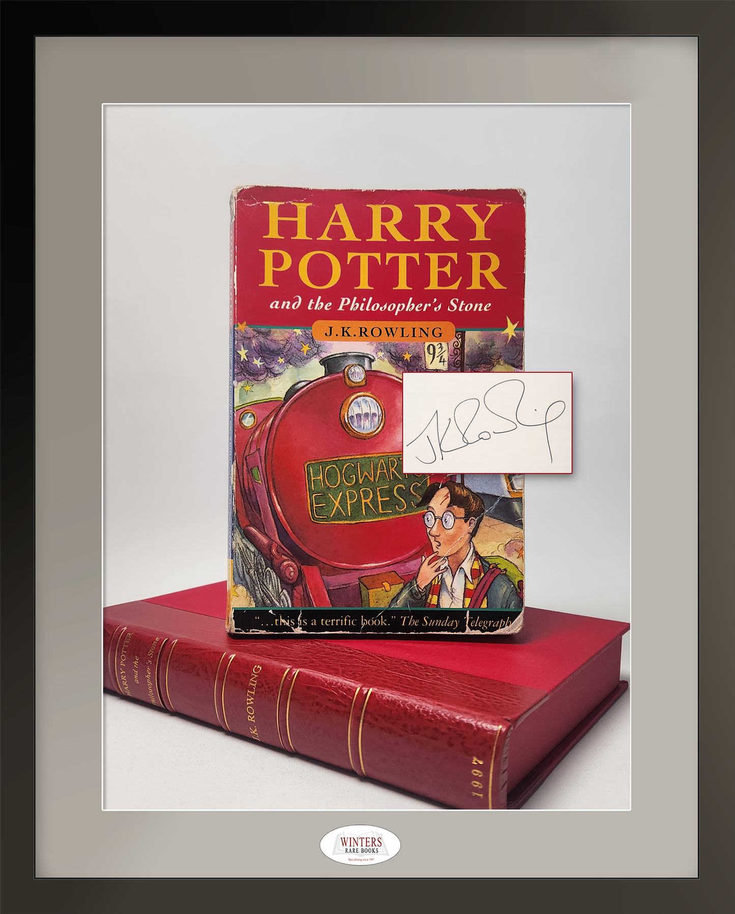 Harry Potter and the Philosopher's Stone 8th printing signed