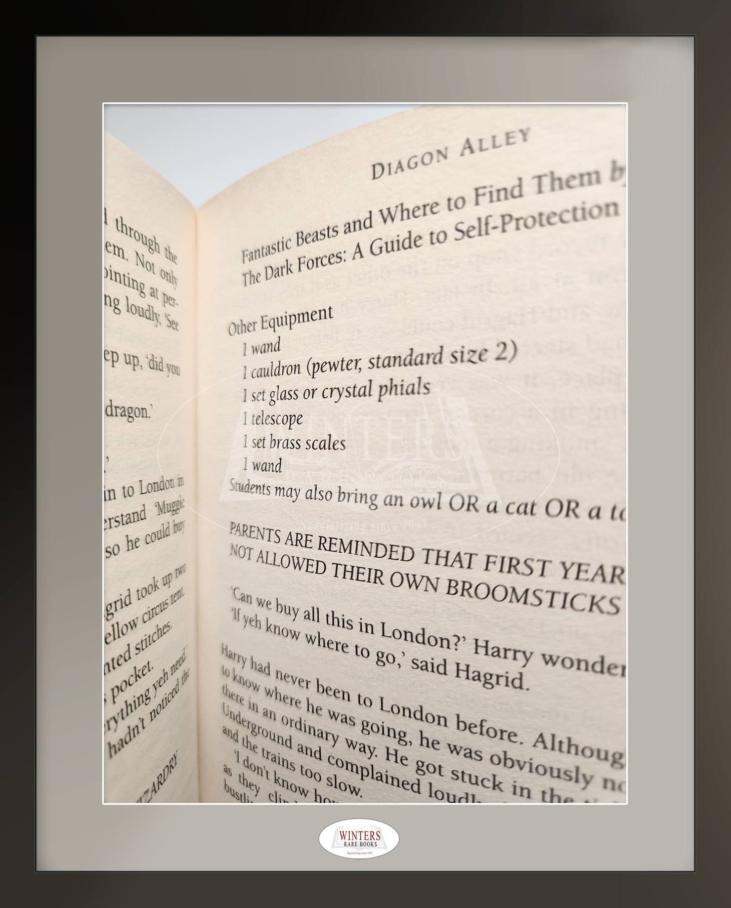 Harry Potter and the Philosopher’s Stone – Scarce First Hardcover Edition, 9th Printing