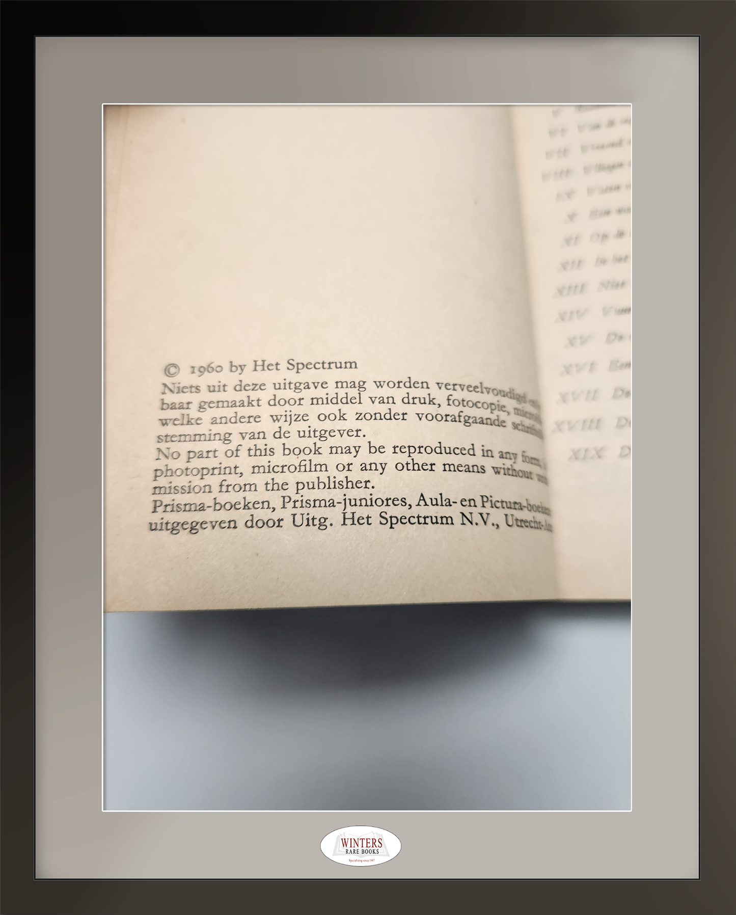 The Hobbit (De Hobbit)- First Dutch Translation 1960