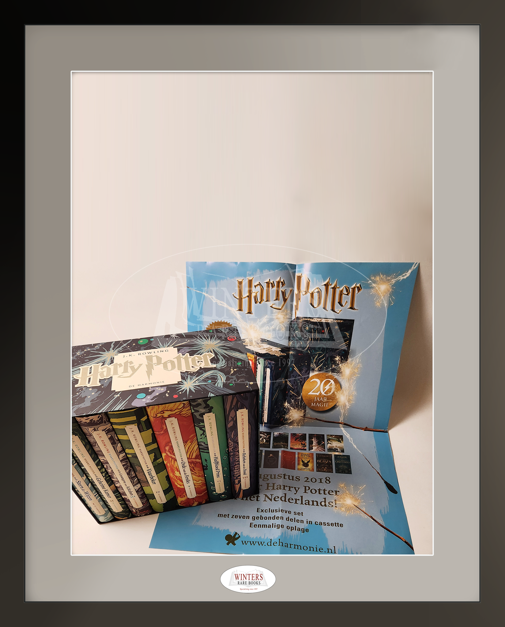 Very Rare Dutch Harry Potter Collector's box set Limited Edition