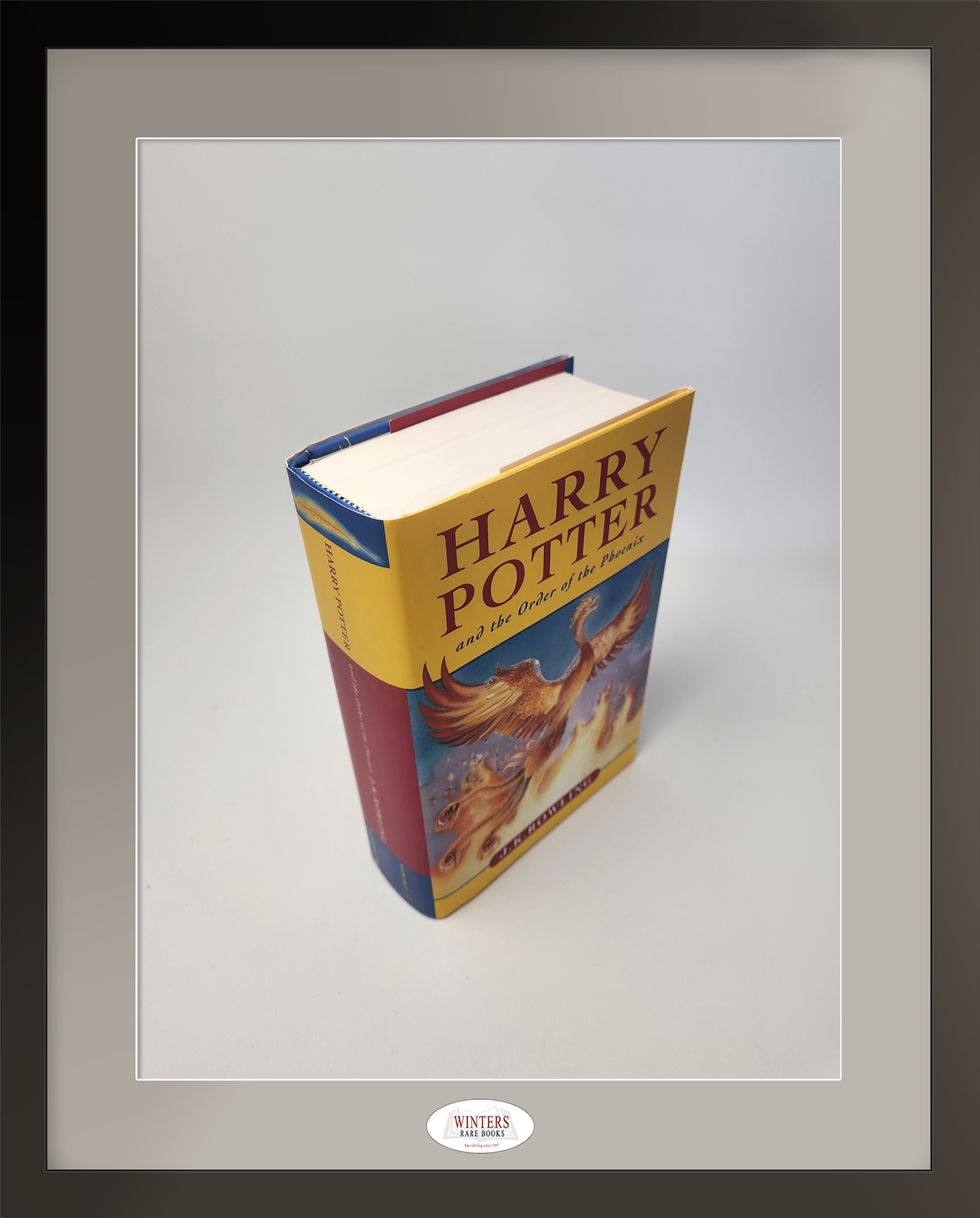 Harry Potter and the Order of the Phoenix – Extremely rare signed association copy