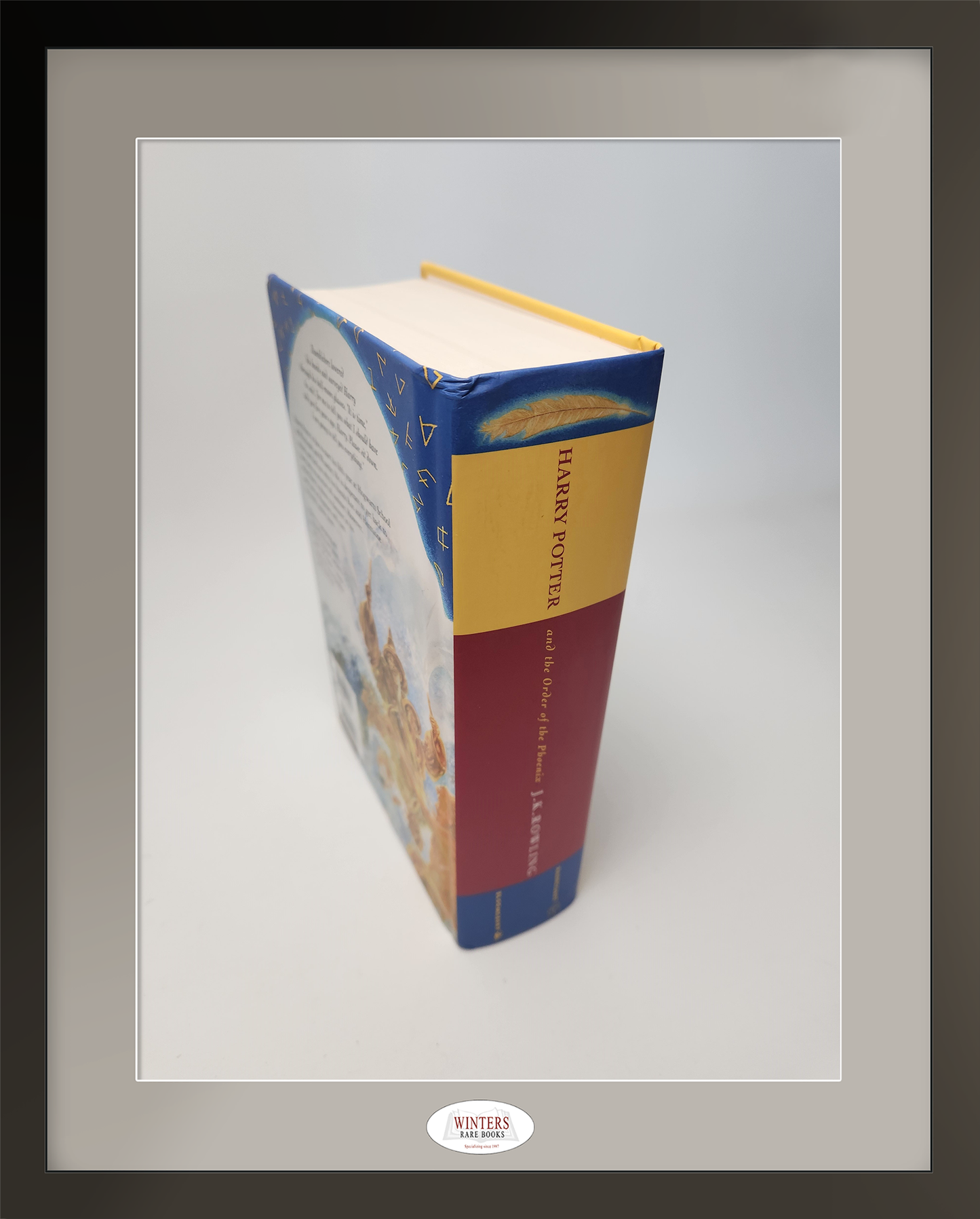 Harry Potter and the Order of the Phoenix – Extremely rare signed association copy