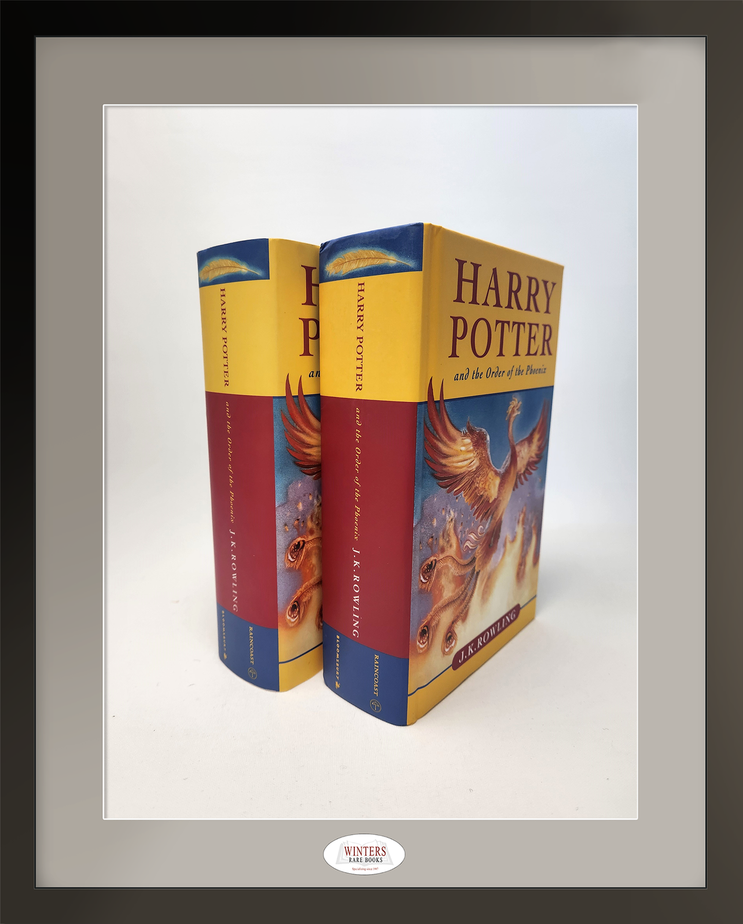 Harry Potter and the Order of the Phoenix – Extremely rare signed association copy