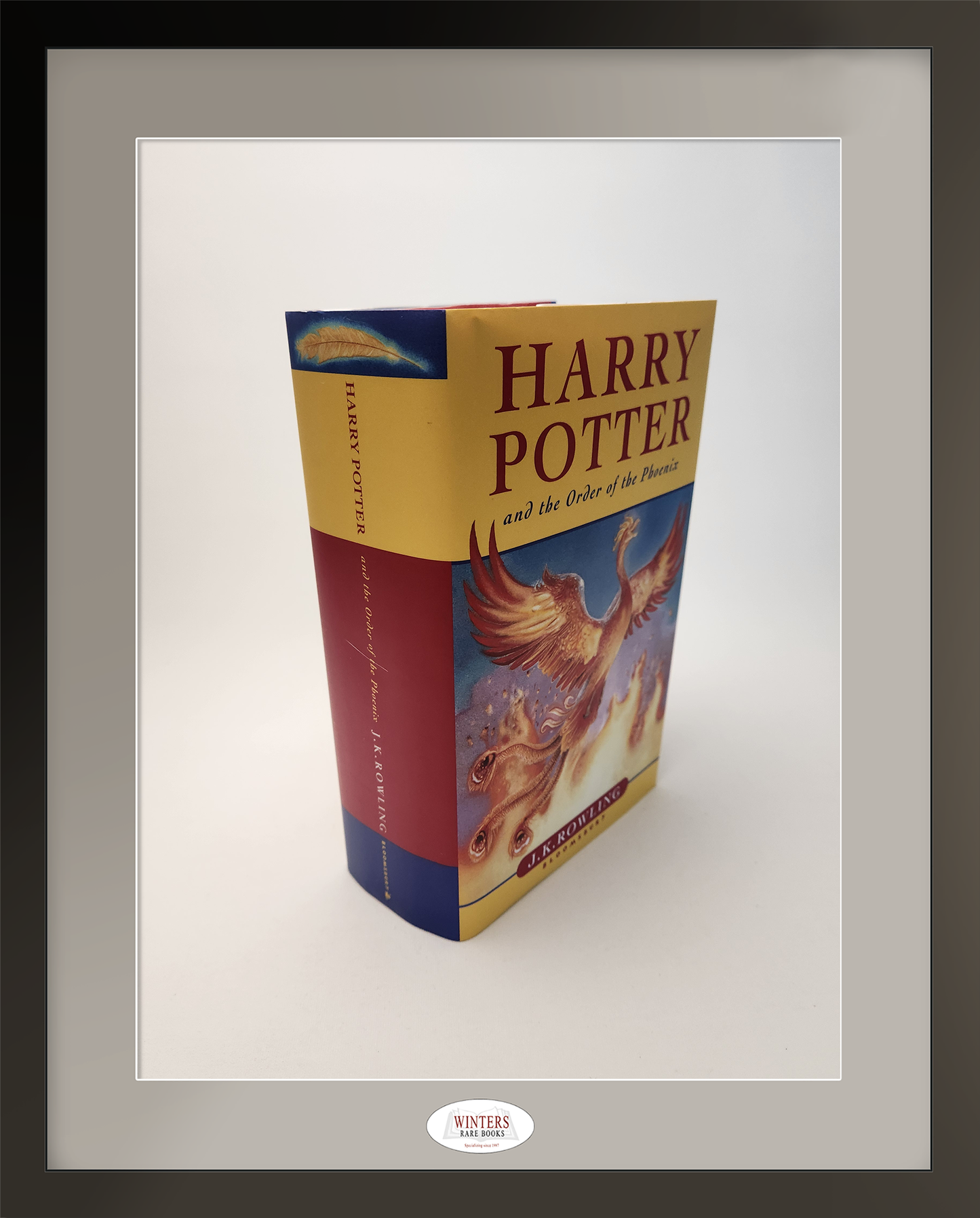 Harry Potter and the Order of the Phoenix – Signed on loosely inserted bookplate