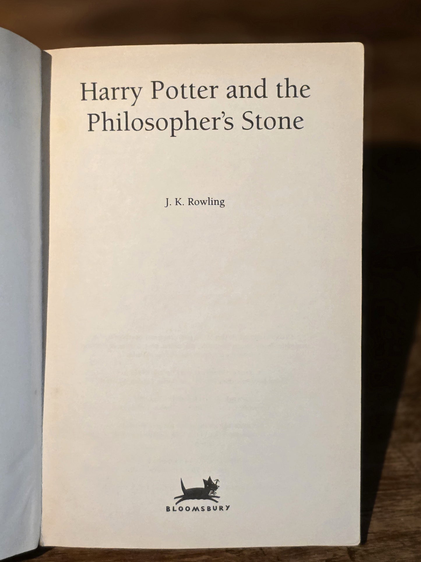 Harry Potter and the Philosopher’s Stone – scarce 8th UK softcover Printing