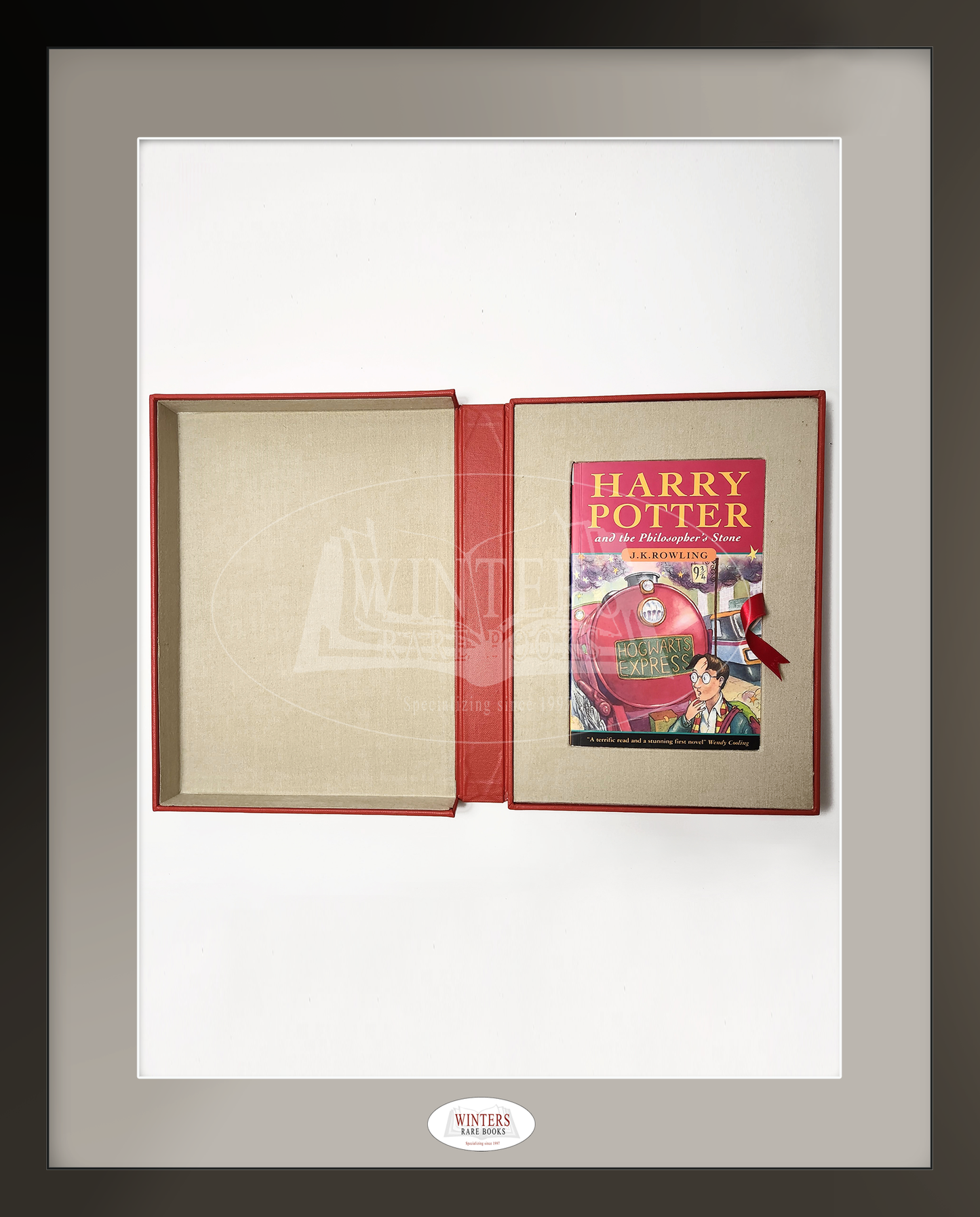 Harry Potter and the Philosopher's Stone - First Edition, Second Printing - Pristine association copy