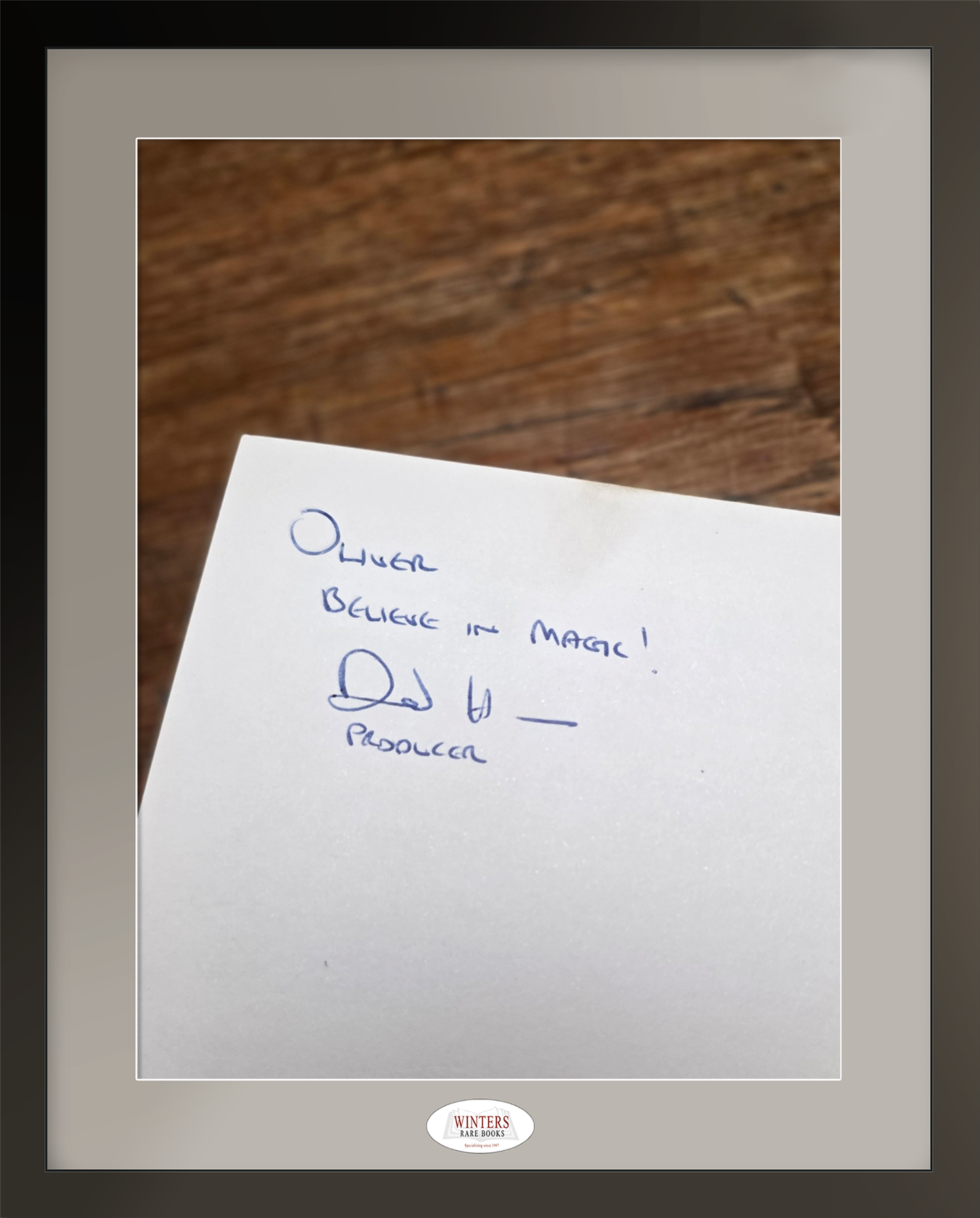 Harry Potter and the Philosopher’s Stone – Signed by the main cast