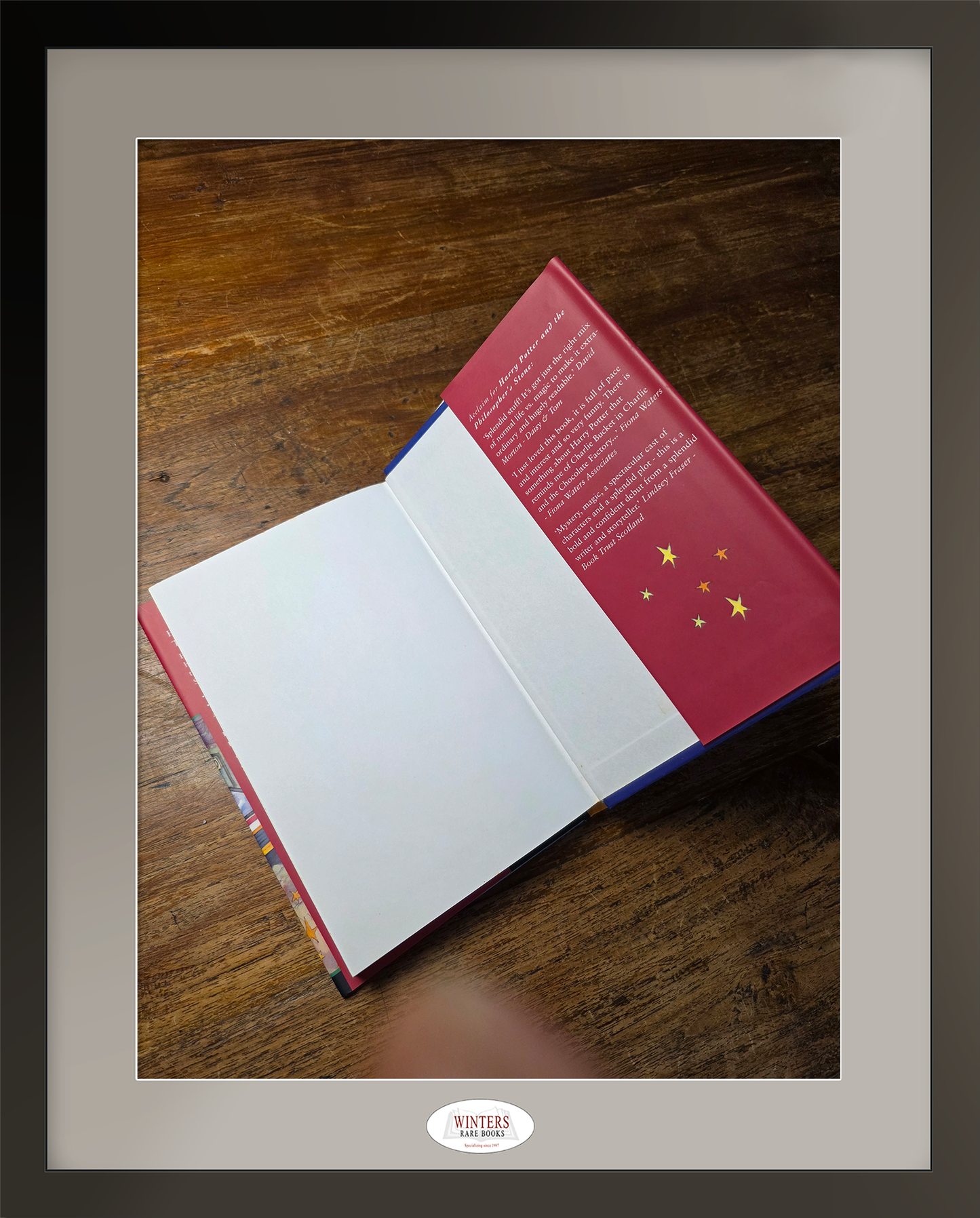 Harry Potter and the Philosopher’s Stone - Scarce first Australian edition, first hardback printing