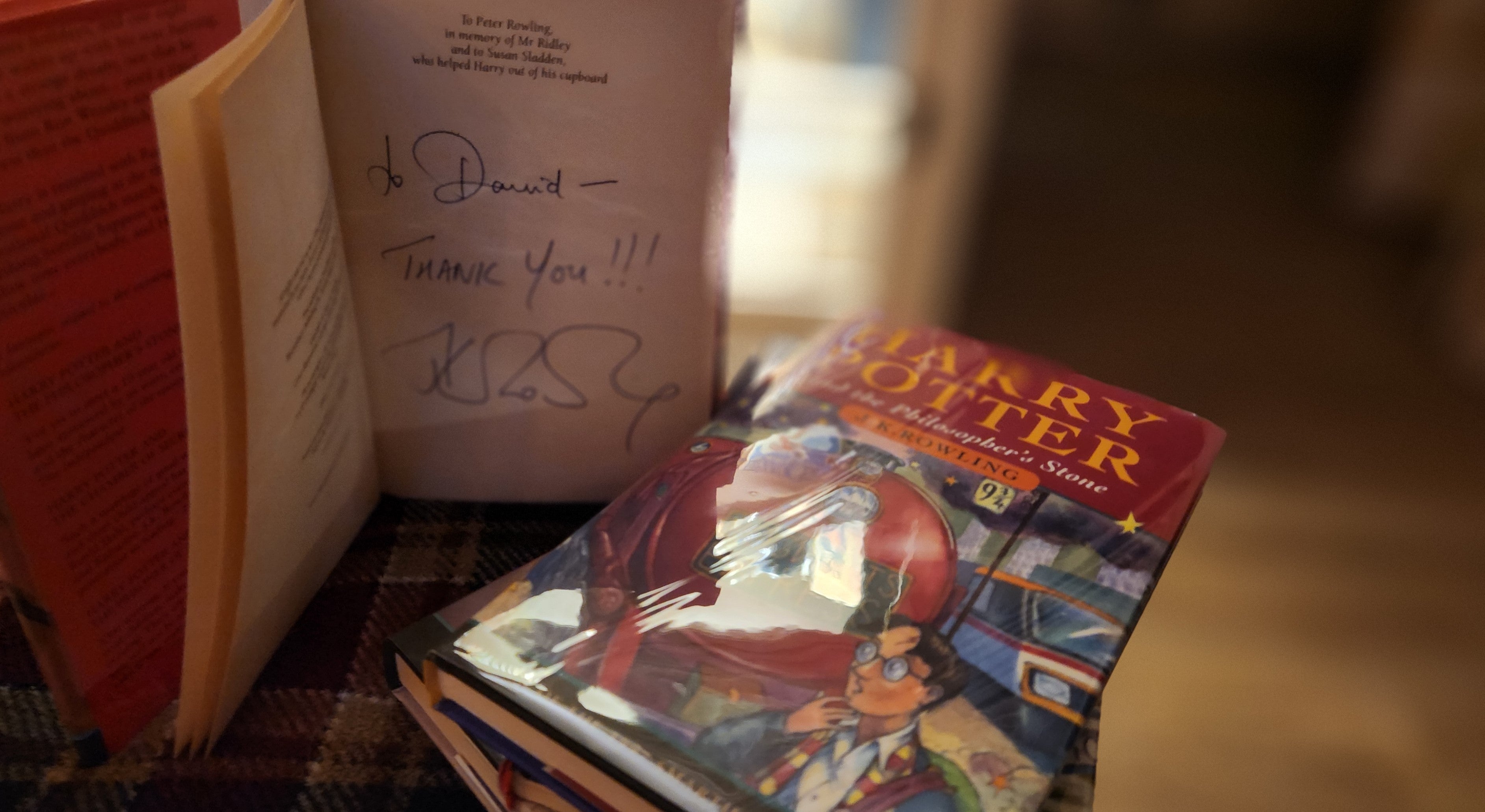 Harry Potter and the Goblet of Fire signed