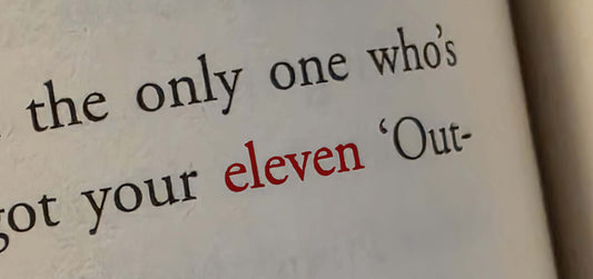 the eleven OWL mistake in a US copy of Half-Blood Prince