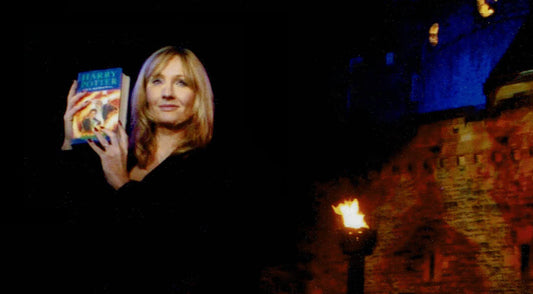 J.K. Rowling at Edinburgh Caste 2005
