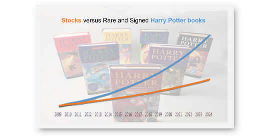 value development harry potter books
