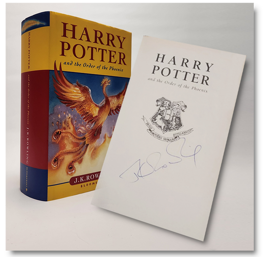Harry Potter and the Order of the Phoenix signed