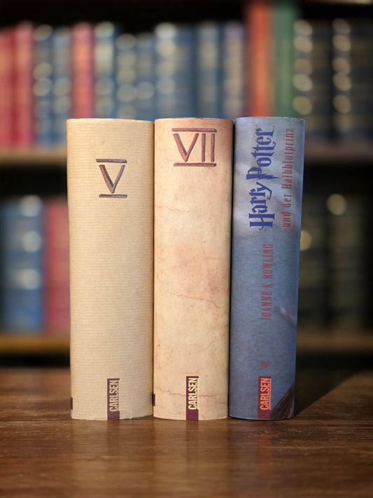 German Bookseller Limited Edition of the Last Three Harry Potter Books