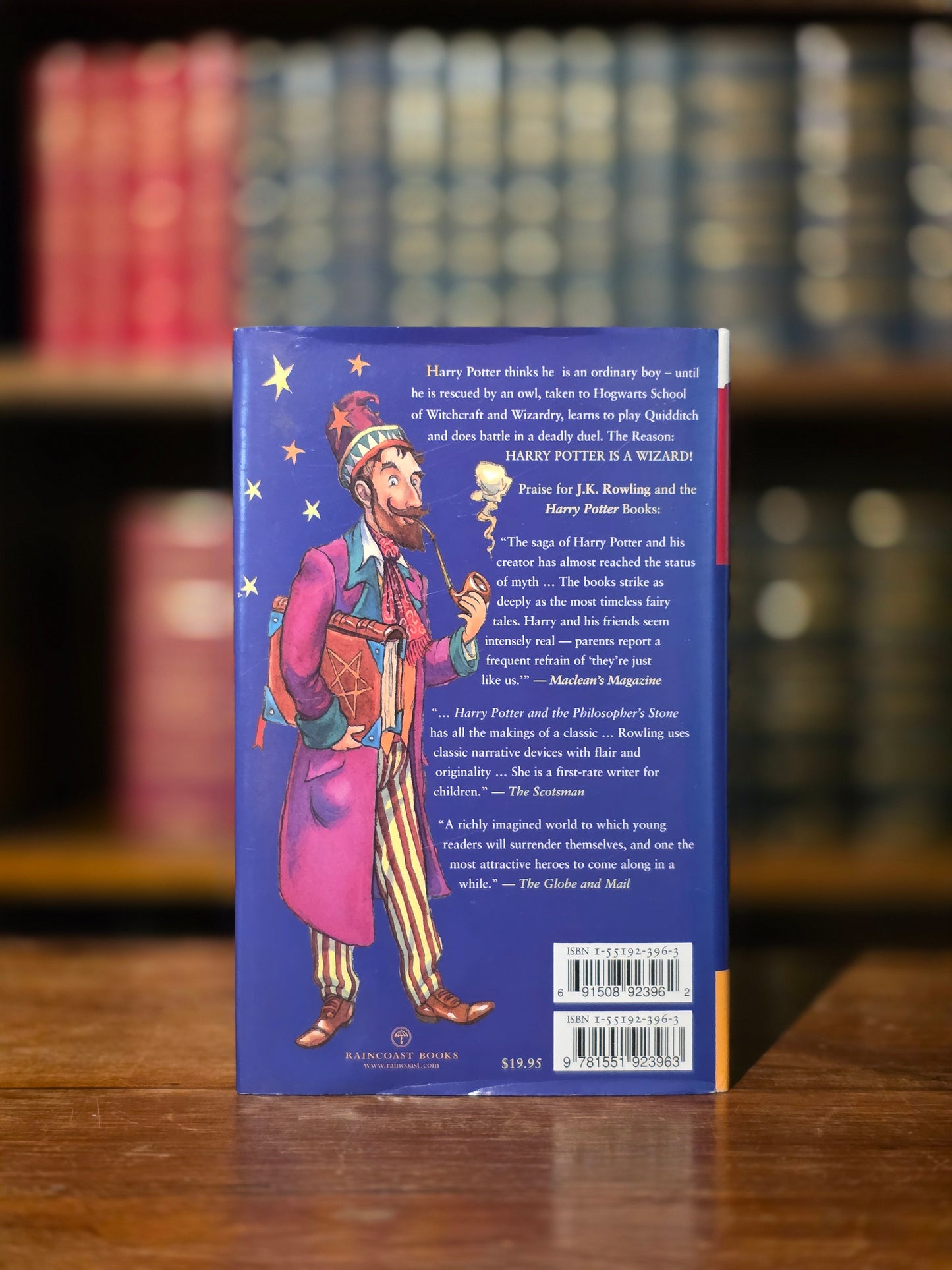 Harry Potter and the Philosopher's Stone - First Canadian hardcover edition, 7Th impression
