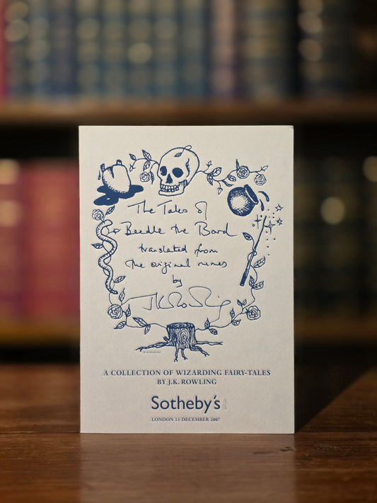 sotheby's catalogue Beedle the Bard