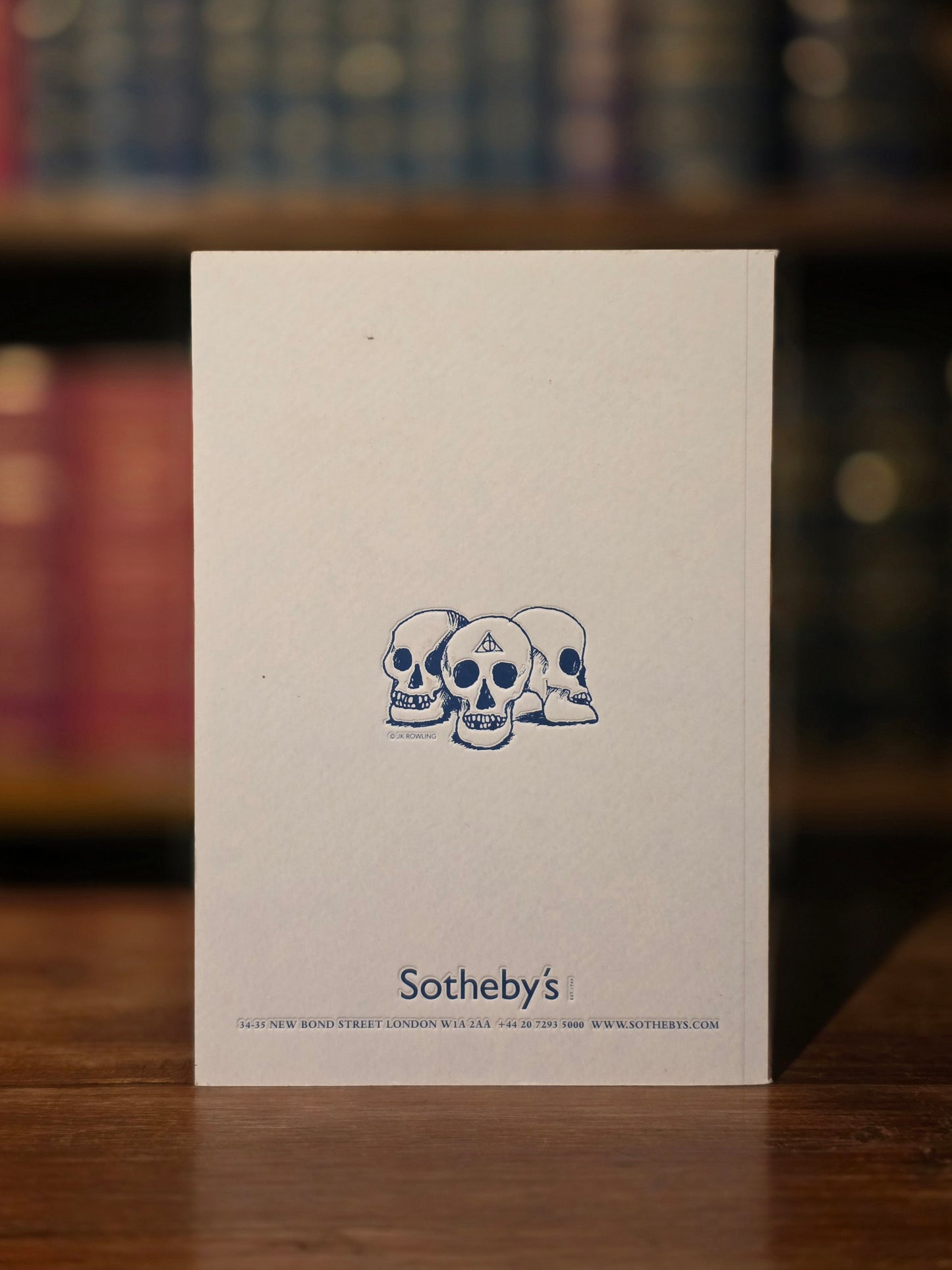 The Tales of Beedle the Bard, a Collection of Wizarding Fairy-Tales Sotheby’s 2007 Auction Catalogue