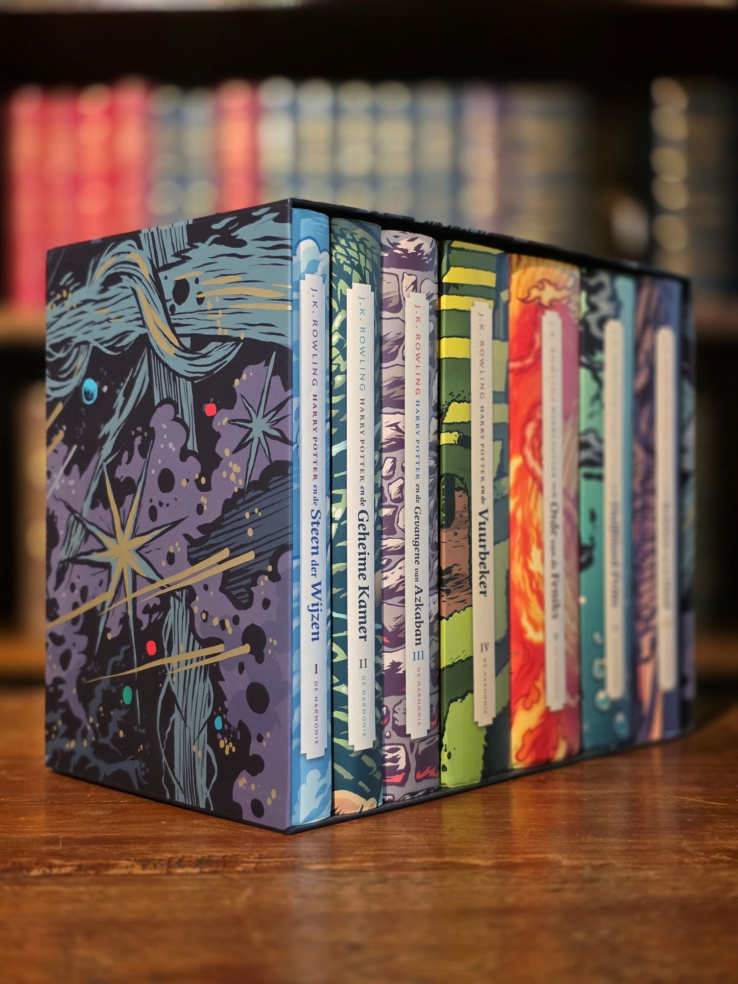 Limited Edition Dutch Harry Potter 20th Anniversary set with promotional poster