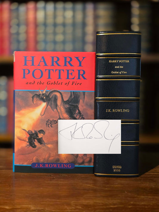 Harry Potter and the Goblet of Fire - Signed Canadian first edition, first printing