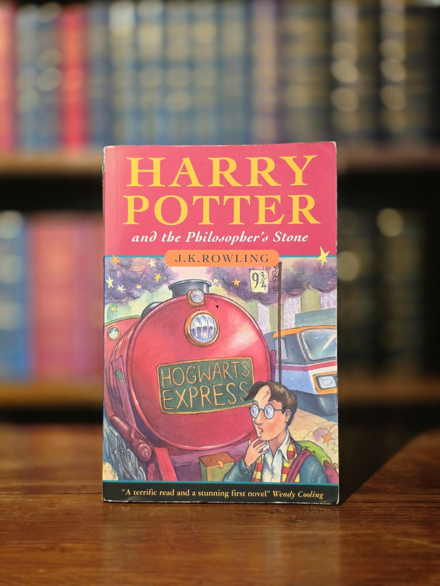 Harry Potter and the Philosopher's Stone - first edition, fifth printing - Wendy Cooling quote
