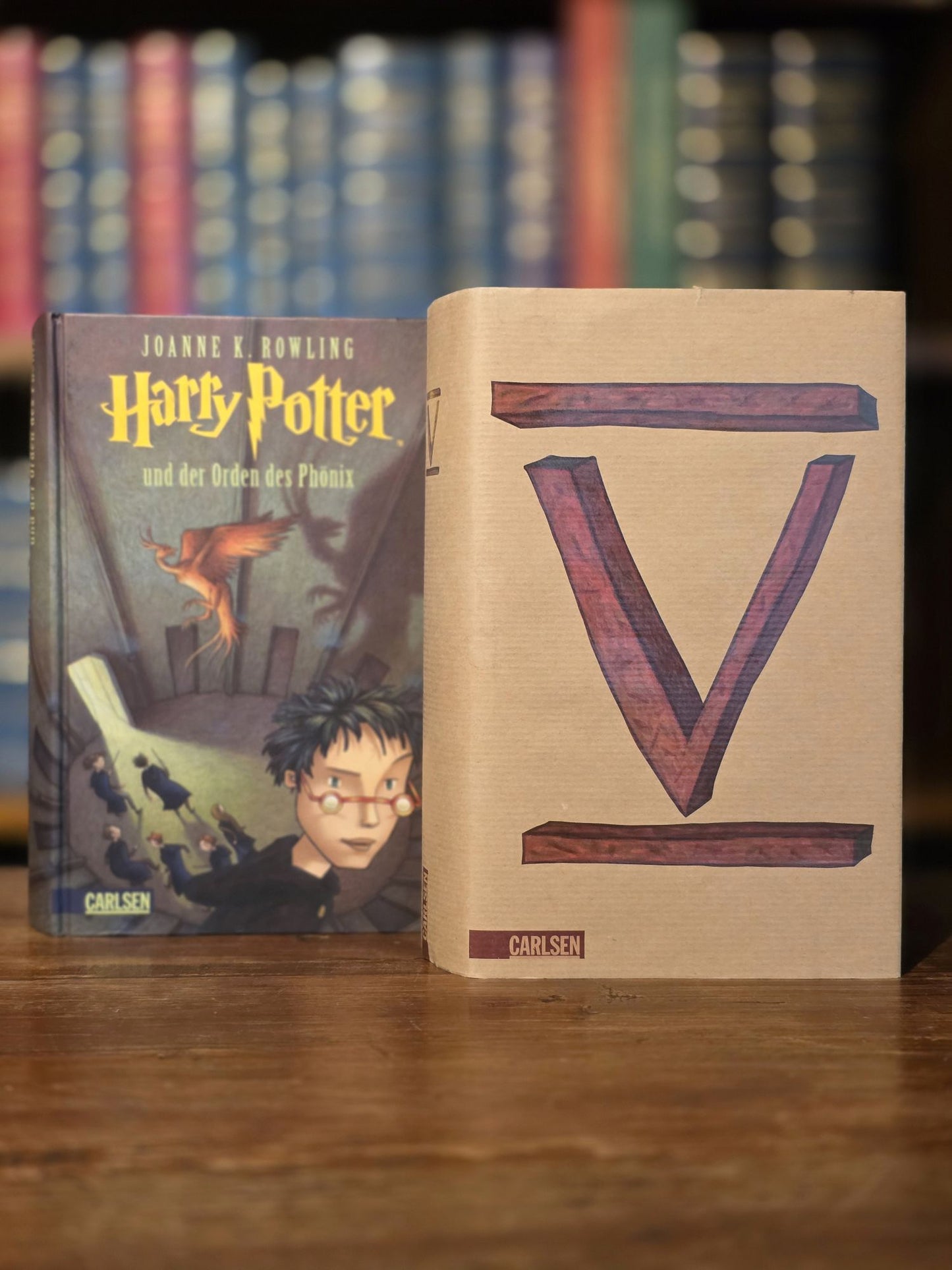 Scarce German Bookseller Limited Edition of the Last Three Harry Potter Books - Unique Books and Dust Jackets