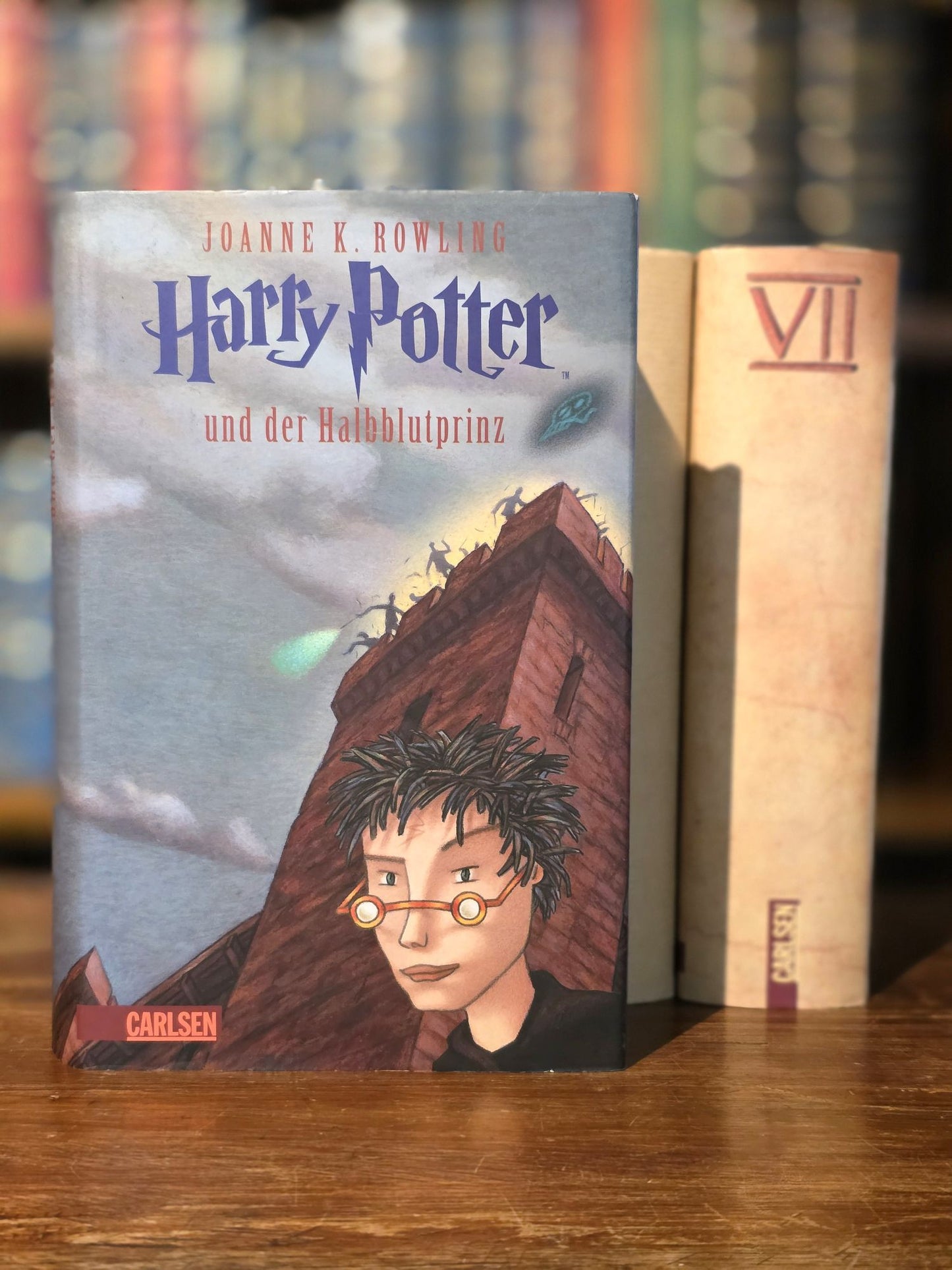 Scarce German Bookseller Limited Edition of the Last Three Harry Potter Books - Unique Books and Dust Jackets
