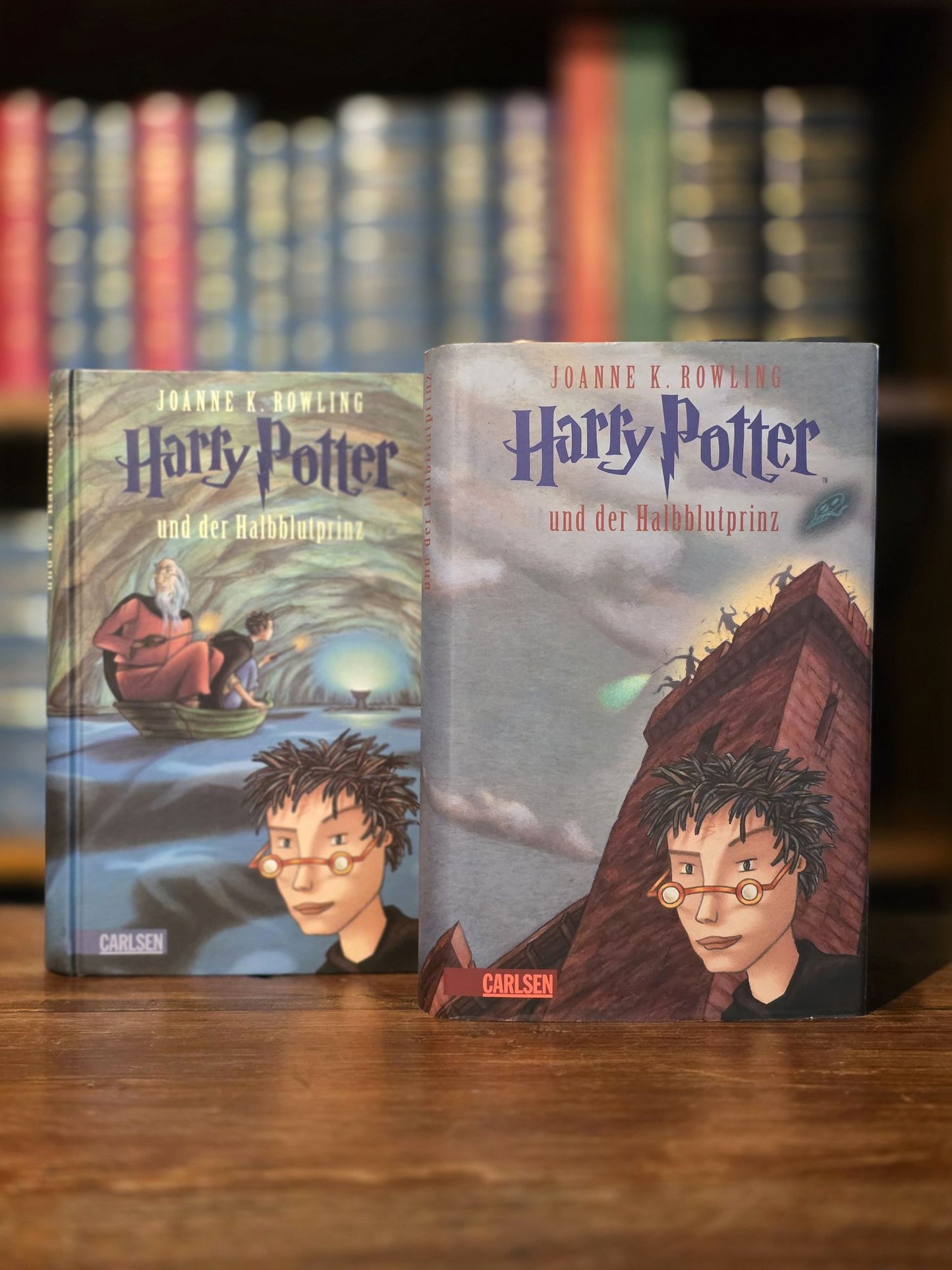 Scarce German Bookseller Limited Edition of the Last Three Harry Potter Books - Unique Books and Dust Jackets