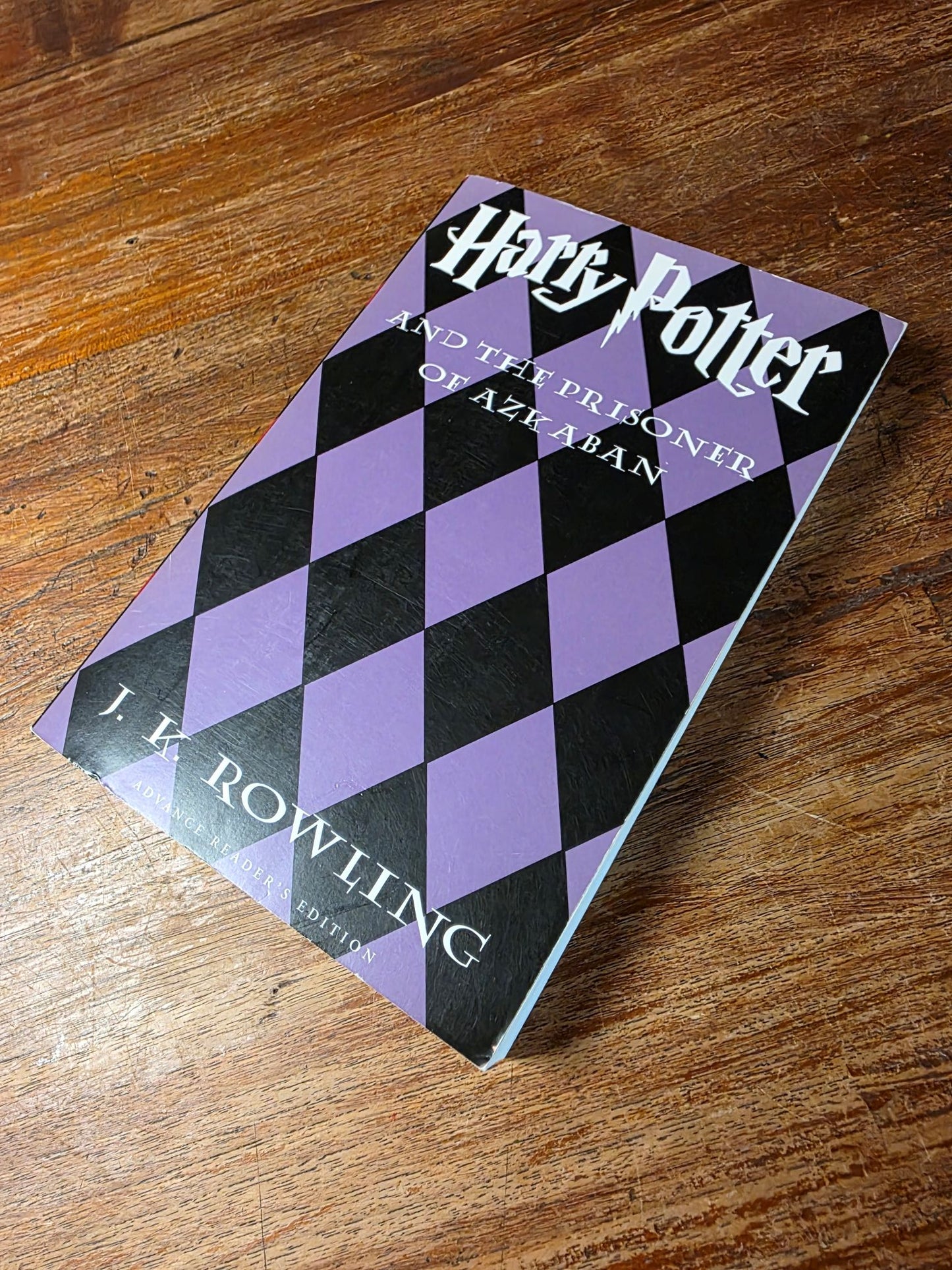 Near pristine Advanced Reader Copy (ARC) of Harry Potter and the Prisoner of Azkaban