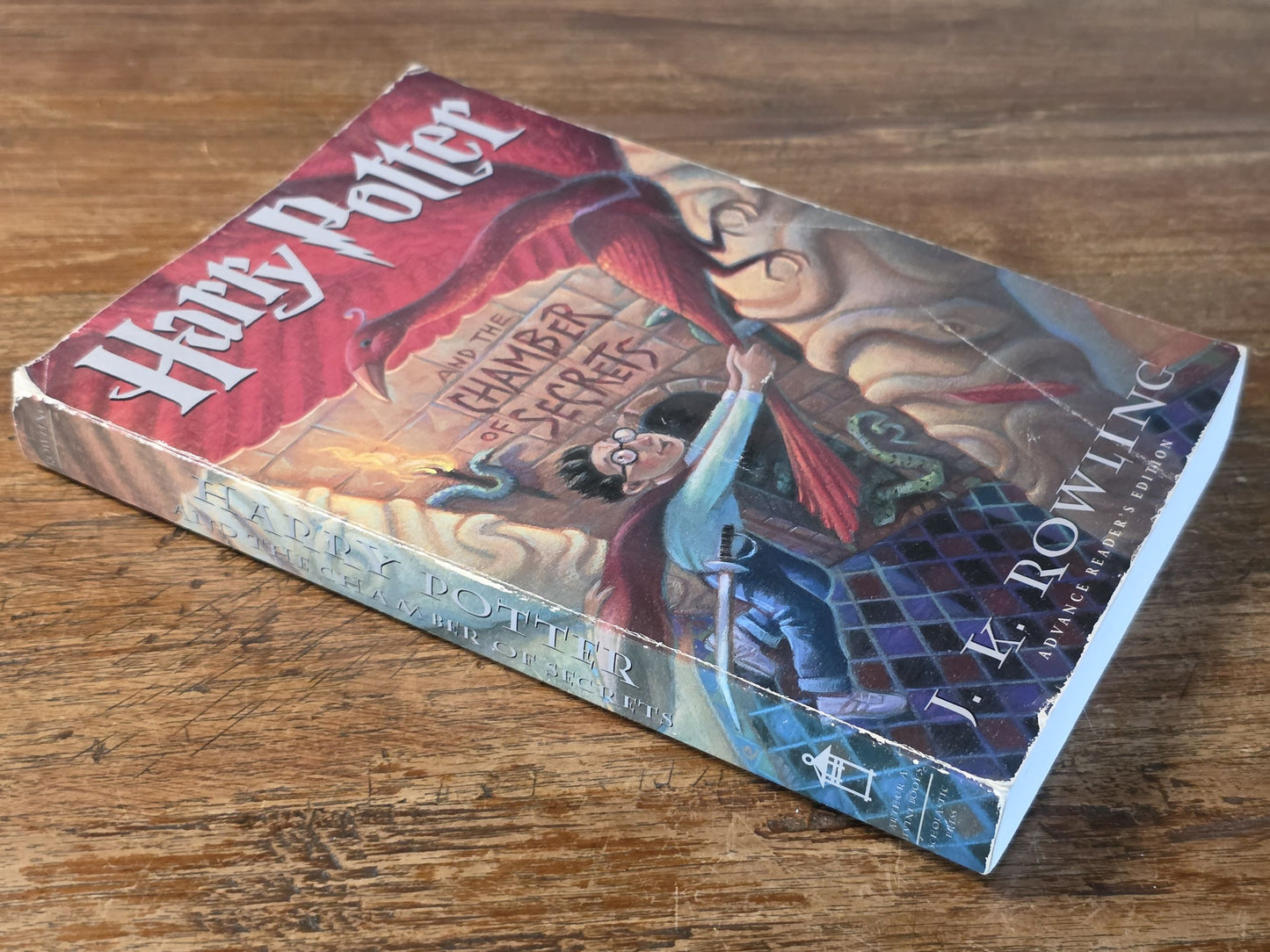 Harry Potter and the Chamber of Secrets — Uncorrected Proof ARC (Advanced Reader Copy), U.S.